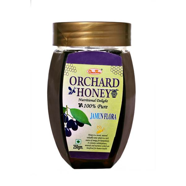 Orchard Honey Jamun Flora 100 Percent Pure and Natural (No Additives, No Preservatives) (250gm)